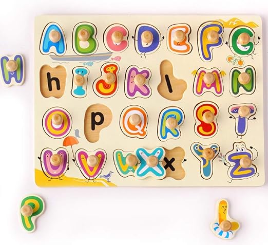 wooden & pegged puzzles