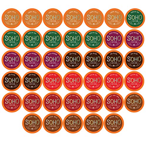 Soho Cocoa Variety Pack Hot Chocolate Pods