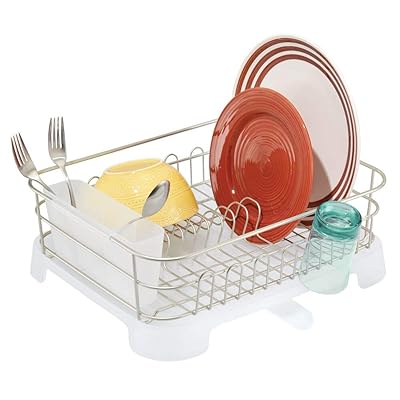 mDesign Large Kitchen Dish Drying Rack with Ghana Ubuy
