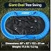 LAEGENDARY Saucer Swing for Kids and Adults - 60 Inch Round Outdoor Tree Swing