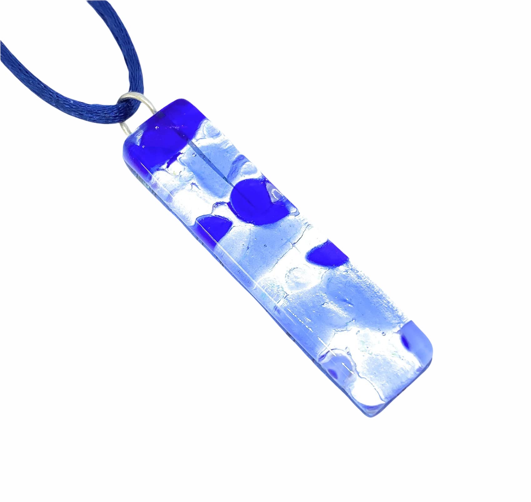 Murano Glass Jewellery, Murano Glass Pendant, 4cm x 1cm - Includes Gift Box & Certificate of Authenticity (Lisa)