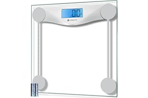 Etekcity Bathroom Scale for Body Weight, Digital Weighing Machine for People, Accurate & Large LCD Backlight Display, 6mm Tem