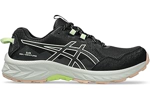 ASICS Women's Gel-Venture 10 Running Shoes, 9, Black/Graphite Grey