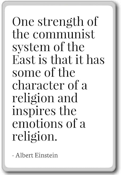 One Strength of the communist system of the - Imán para nevera con ...