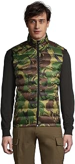 Lands' End Mens 600 Down Vest Sienna 