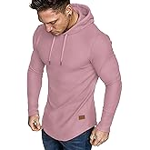 JMIERR Mens Fashion Hoodies Fleece Long Sleeve Athletic Sweatshirt Pullover T Shirts