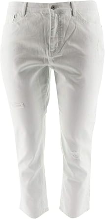 white ankle jeans petite