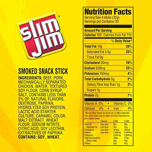 1 Slim+Jim+Snack+Sized+Smoked+Original