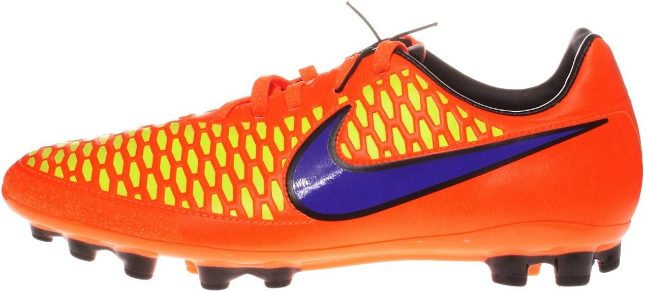 orange football trainers