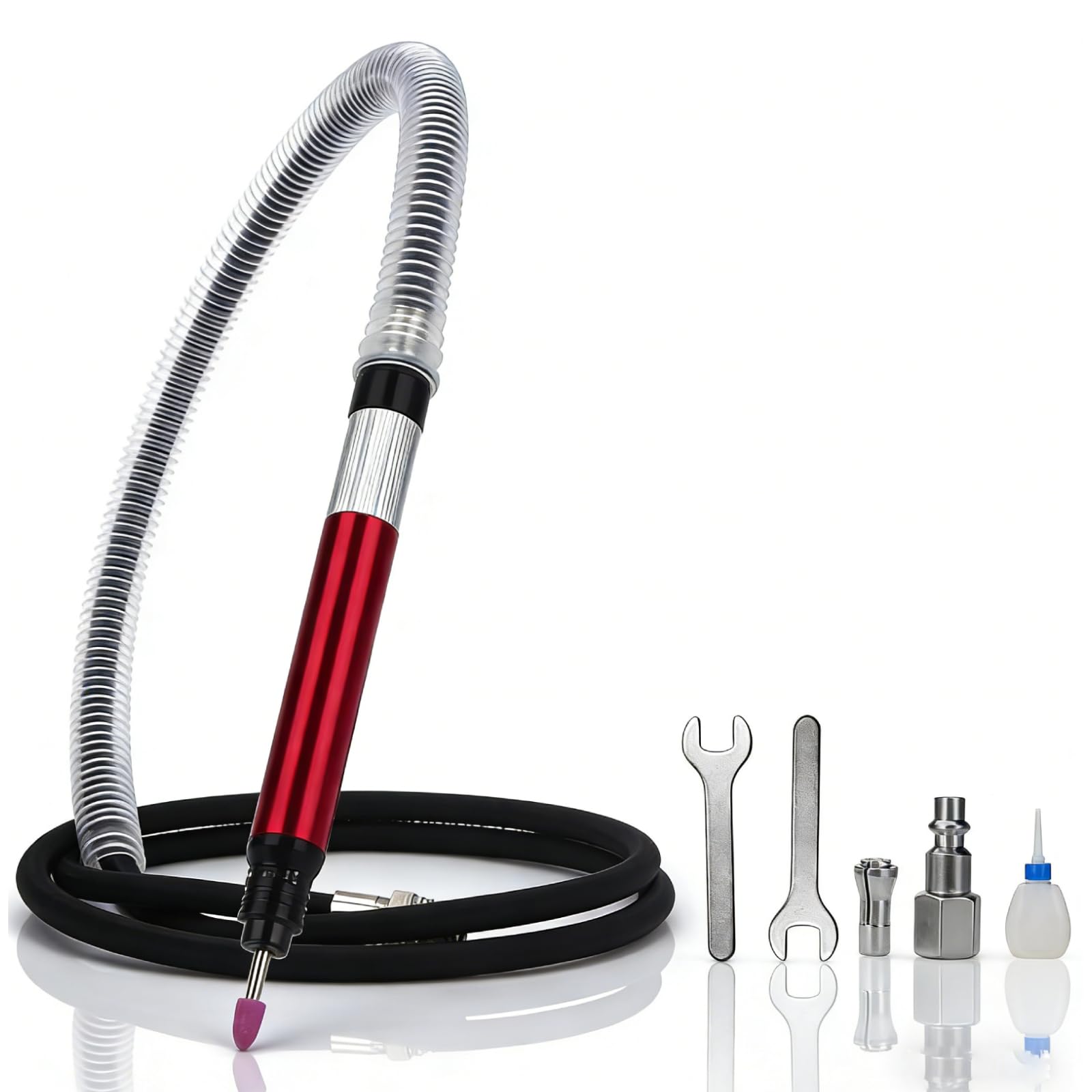 Micro die Grinder, mini Pneumatic die Grinder, 90i/min 65000 RPM air Grinder, Pen-typed Grinder,Straight Grinder, Pencil Grinder, Pneumatic Grinding Machine for Cleaning, Cutting, polishing