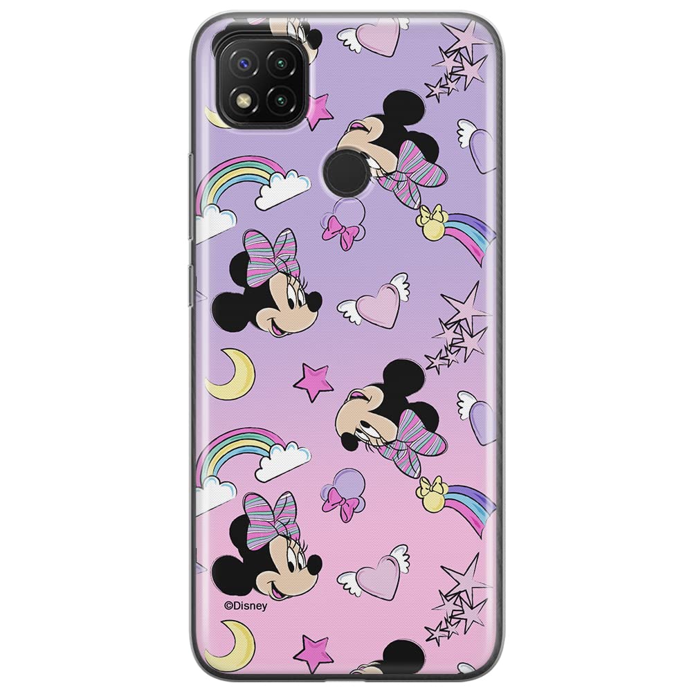 ERT GROUP mobile phone case for Xiaomi REDMI 9C original and officially Licensed Disney pattern Minnie 031 optimally adapted to the shape of the mobile phone, case made of TPU