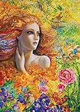 MasterPieces Summer Breeze Collectible Jigsaw Puzzle Tin, Art by Josephine Wall, 1000-Piece