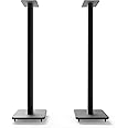Kanto SP32PL 32 Inch Bookshelf Speaker Stands - 2 Pack - Steel Frames (Black)
