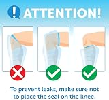 Mighty-X Waterproof Leg Cover for Shower - 2pk, Adult Cast Protectors view 9