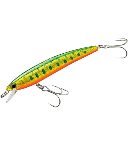 YO-ZURI THE DEMEKIN SERIES LURES ルアー Yo-Zuri Pins Minnow (F), 70mm, 2-3/4