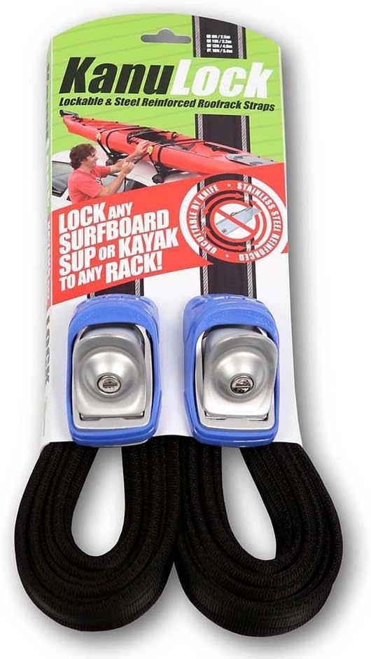 KanuLock Lockable Reinforced Stainless Steel Tie Down