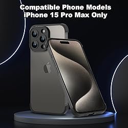 aidvaia Metal Frameless Phone Case Compatible with