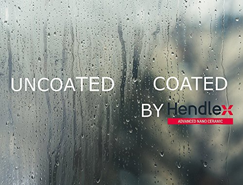 Hendlex Anti Fog Spray Nano Coating Anti Mist for Glass & Plastic Treatment Water Resistant Spray Car Window Windshield Glasses Mirrors Helmet (Small Kit)