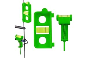 IOKHEIRA ARCHERY Archery Level, Plastic Arrow Level Compound Bows Tuning Mounting String Archery Level Combo Accessory, Outdoors Archery Hunting Kit