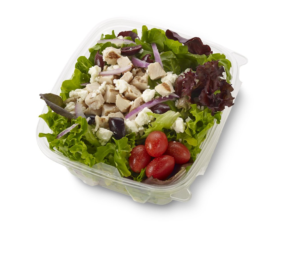 Taylor Farms Premade Salad, Mediterranean with Chicken, 9.