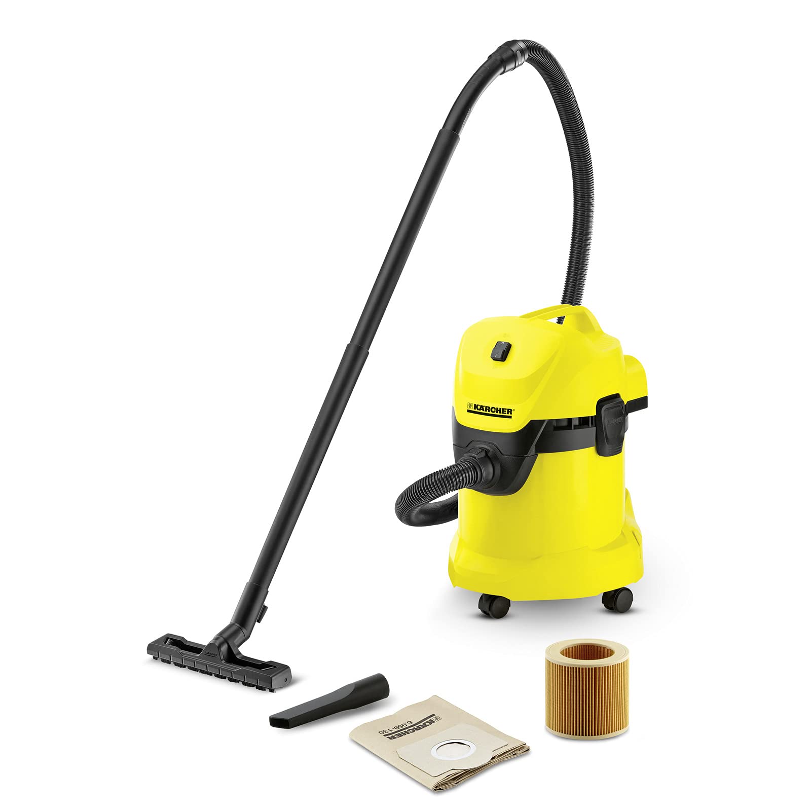 Karcher-1629-8210-WD-3-Aspirador-en-Seco-y-Humedo-17L-1000W-Corriente-sin-Control-de-Encendido-Modelo-Nuevo