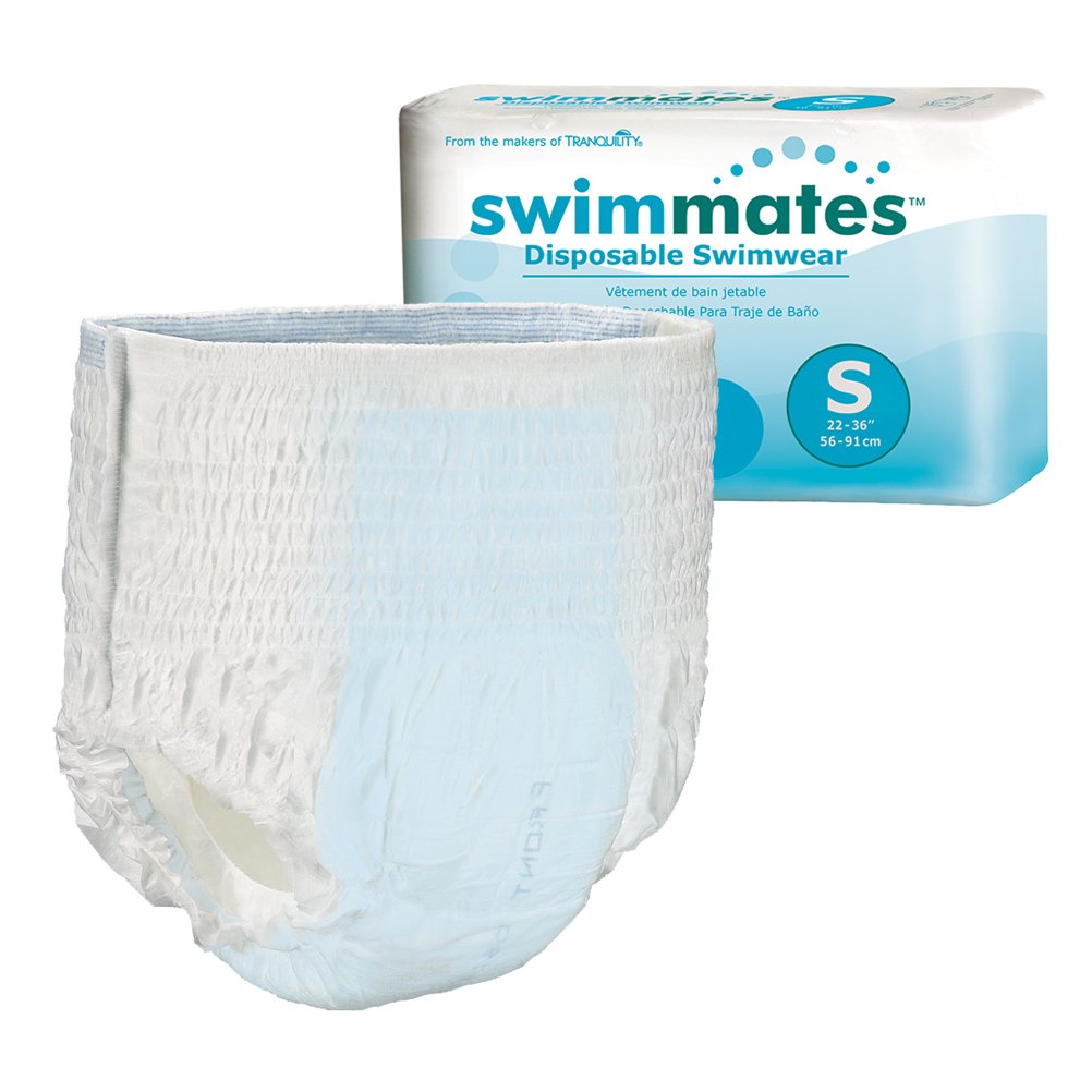 Swimmates Disposable Adult Swim Diapers, Small, 22 Buy Online in