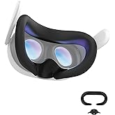 APEXINNO VR Silicone Face Pad Cover for Meta Quest 3 &ndash; Sweat Guard, Light Blocker, Anti-Leakage Nose Pad, Comfortable Face Cushion, Only Face Cover (for Meta Quest 3 ONLY)
