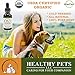 Healthy Pets Hemp Oil for Dogs, Dog Anxiety Relief, Hemp Oil for Pets, Dog Pain Relief, Oil for Dogs, Cat Anxiety Relief, Arthritis Pain, Hip and Joint Pain, USDA Certified Organic