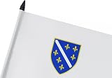 AZ FLAG Bosnia and Herzegovina Table Flag 5x8in 21x14 cm Polyester with Base view 4