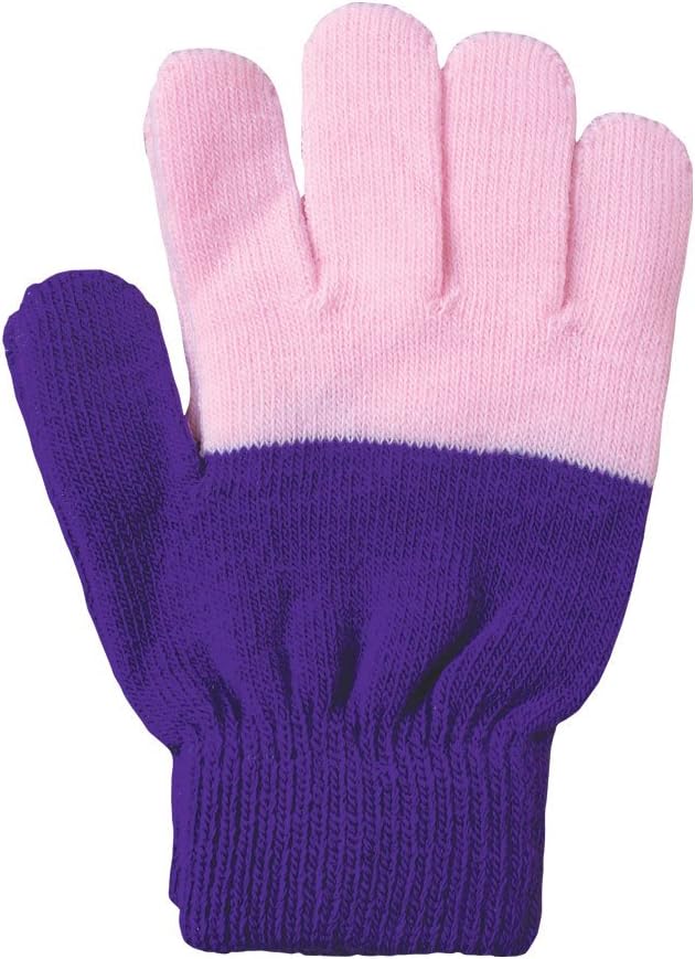 A&R Sports Knit Gloves, White, One Size: Sports & Outdoors
