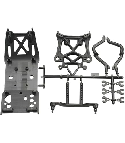 Tour D'Amortisseur Avant/Arrière Aluminium Violet Pour HPI Savage X XL Flux - Pièce RC 1/8