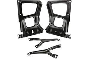 GNXFixt 68049744AA New Rear Step Bumper Bracket Set, Right Passenger Side and Left Driver Side, Compatible With 2009 2010 201
