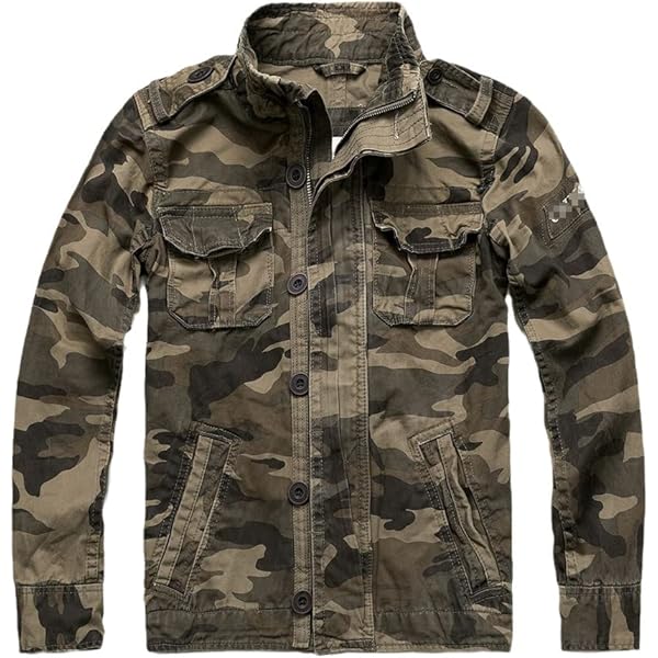 Xingfenly Men Jacket Denim Retro Cargo Jacketes Outdoor