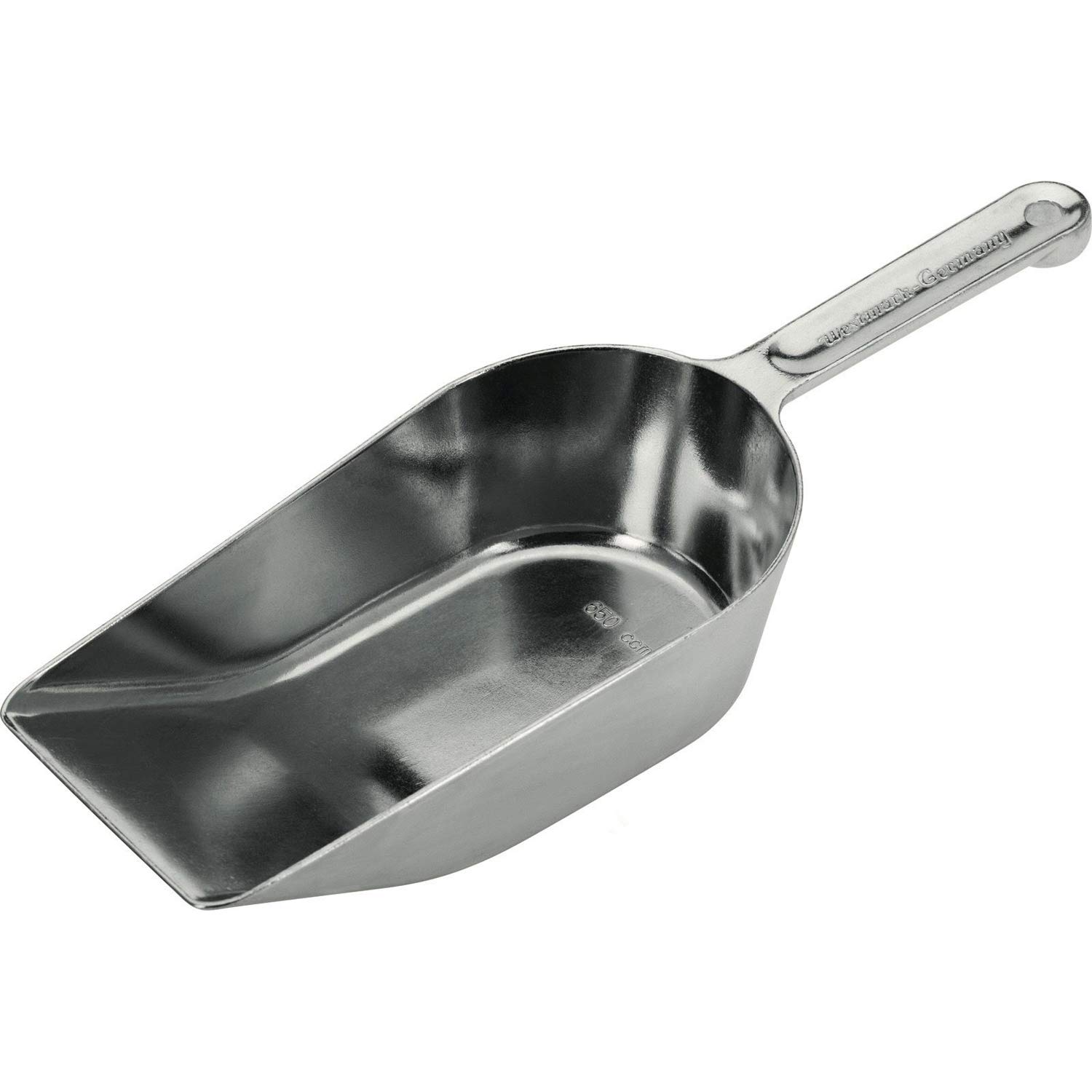 Westmark baking/weighing/filling scoop, Volume: 650 ml (Approximately 575 g flour), Aluminium, Hygia, Silver, 91712291