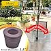 PayandPack Umbrella Cone Wedge for Patio Table Hole Opening or Base 1.8 to 2.4 Inch, Umbrella Pole Diameter 1-1/2