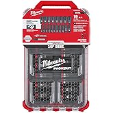 Milwaukee 4932480946 3/8 Drive Packout Deep Impact Shockwave Socket Set 19 Piece
