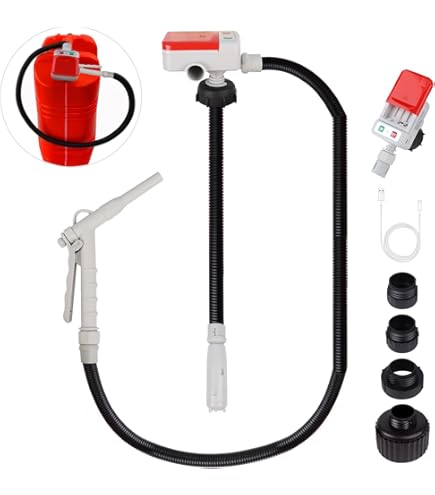 HORUSDY Pompe De Transfert De Carburant électrique à Piles – Pompe