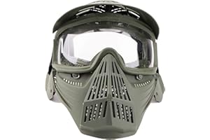 Senmortar Airsoft Mask Full Face Tactical Masks Protection Gear for Halloween CS Game Costume Accessories Motocross Cosplay