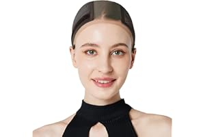 Xiushumyi Lace Wig Cap for Women,Adjustable Wig Grip Cap with Grip Band for Keeping Wigs In Place,Non Slip Caps Make Your Wigs Be Glueless(Brown)