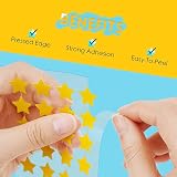 BAGLAK Star Hydrocolloid Pimple Patches 300 Yellow Blue Blemish Stickers view 5
