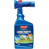 BioAdvanced Organics Brand Lawn Party! Mosquito and Tick Control - Ready to Spray - Kills Mosquitoes &amp; Ticks - Safe for Kids &amp; Pets - Covers Up to 5,333 Square Feet - 32 fl oz Bottle