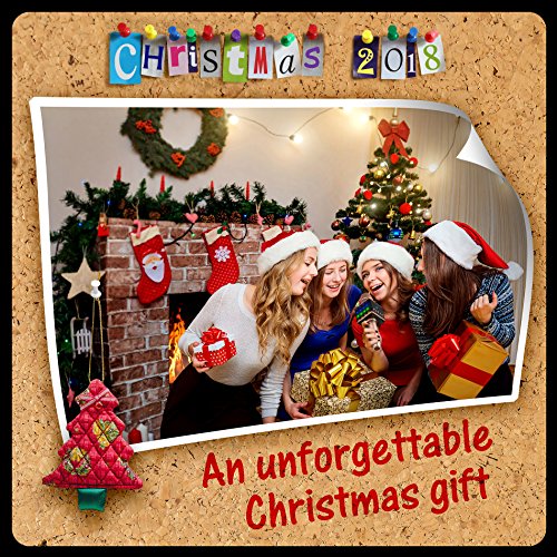 Bluetooth-Karaoke-Microphone-H8-20-with-Smartphone-holder-and-LED-Lights-Speaker-Bluetooth-Machine-for-Easy-Connection-to-iPhone-and-Android-The-Perfect-Home-KTV-Karaoke-Singing-Rose-Gold