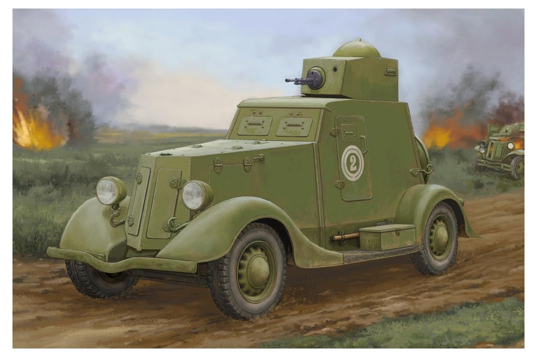 Hobbyboss 83883 1:35 Scale Soviet BA-20 Armoured Car Mod.1939 Plastic Model Kit