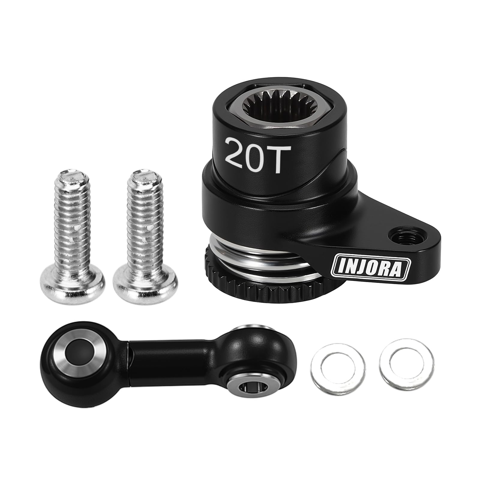 Photo 1 of *USED*
INJORA 20T Aluminum Servo Saver Set Replacement for ARRMA Mojave Granite GROM Typhon GROM 1/12 Losi Nascar