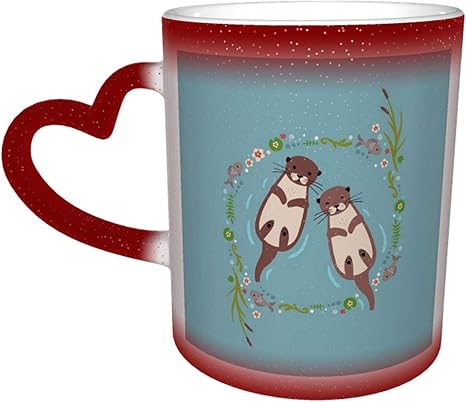 Amazon Co Jp かわいいカワウソ マグカップ 色が変わるカップ 人気 かわいい 耐久性 安全で健康 セラミックコーヒーマグクリエイティブ おもしろ食器 モーフィング プレゼント 贈り物 に ホーム キッチン Amazon Co Jp かわいいカワウソ マグカップ 色が変わるカップ 人気 かわいい 耐久性 安全で健康 セラミックコーヒーマグクリエイティブ おもしろ食器 モーフィング プレゼント 贈り物 に ホーム キッチン