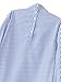StarDream Striped Embroidered Flowers High Neck Blouse Women Vintage Casual Shirt Tops