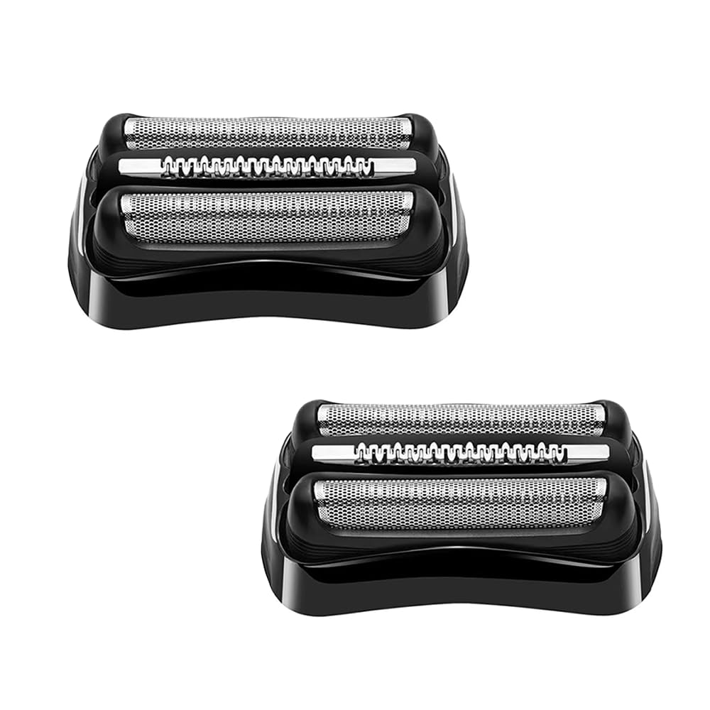 Photo 1 of 2 Packs 21B Series 3 Electric Shaver Replacement Head Compatible with Series 3 Foil Shaver Replacement Heads 21b 3010s, 3040s,5409,etc for Braun Part 21b