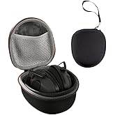 ZHUOGWJFJ Storage Case Compatible with Walkers Razor Slim/Howard Leight Honeywell/Prohear 066 016 Electronic Shooting Earmuffs, Headphone Case for Hearing Protection Muffs