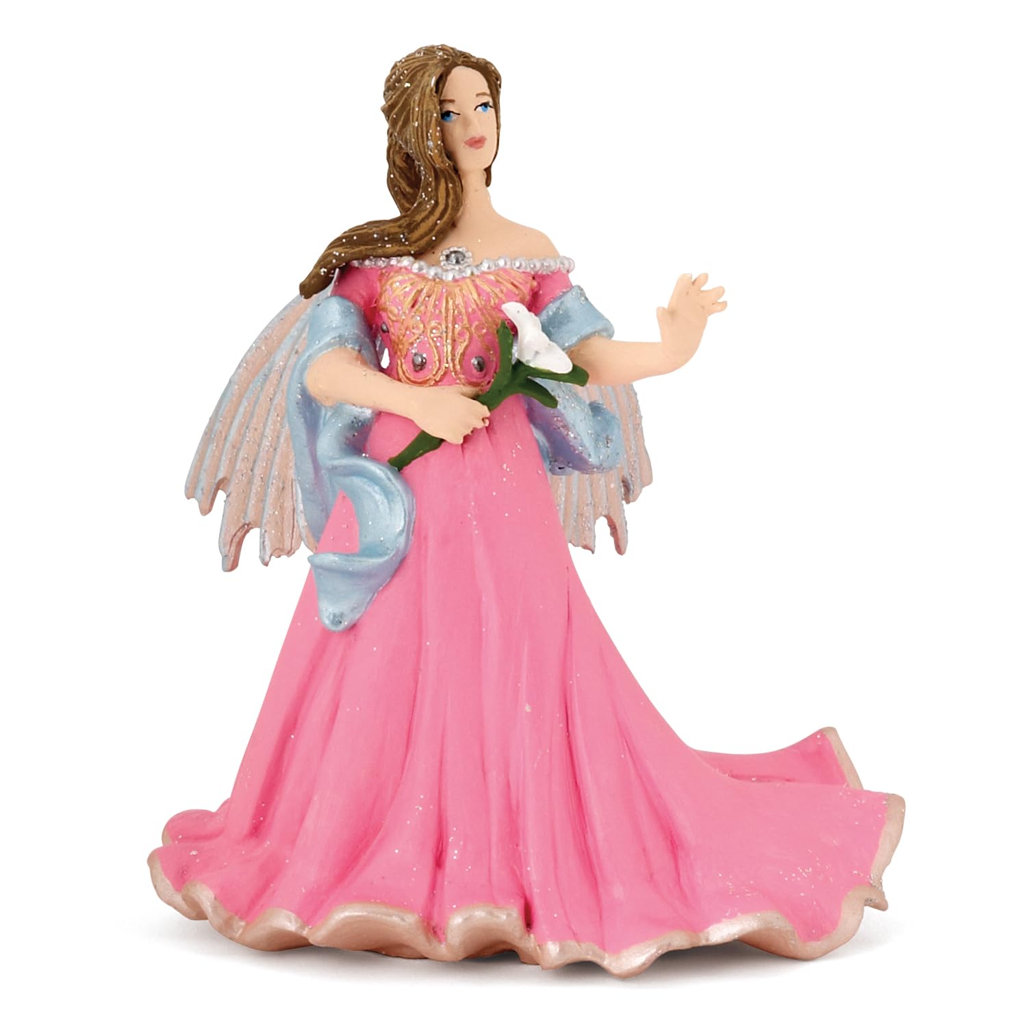 Papo 38814 Pink elf with lily ENCHANTED WORLD Figurine, Multicolour