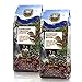 Low Acid Organic Coffee – Whole Bean, Mold-Free & Stomach Friendly by Java Planet, Espresso Blend Coffee, Dark Roast, Smooth Full Flavored, 2x1LB Bag